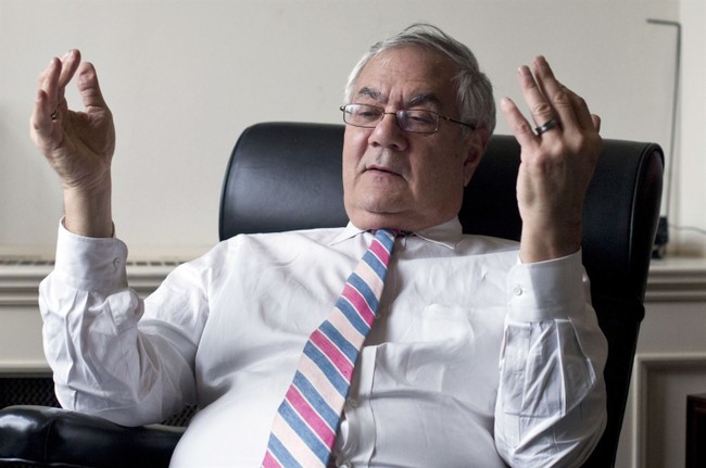 A Dying Barney Frank Delivered a Stark Warning to Dems Over the Weekend