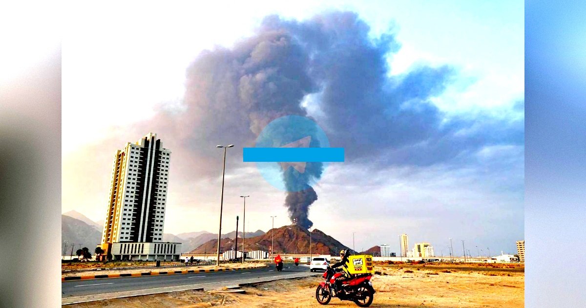 Ceasefire Apparently Over as Iran Fires Missiles at UAE – Fujairah Oil Zone on Fire