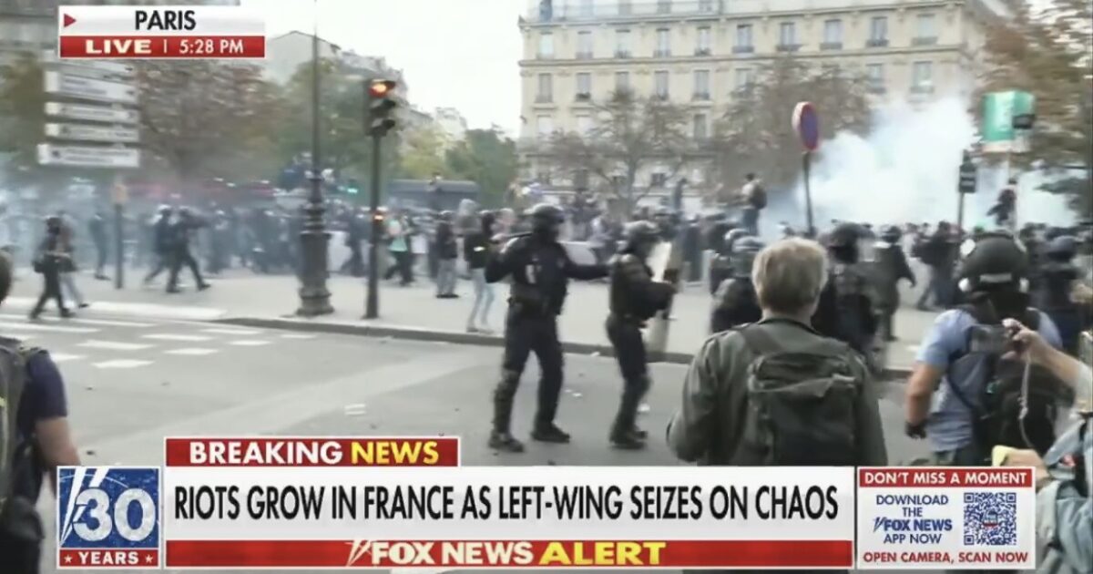 President Trump Reacts to France Riots as Islamo-Marxist Migrants Clash with Police (VIDEO)
