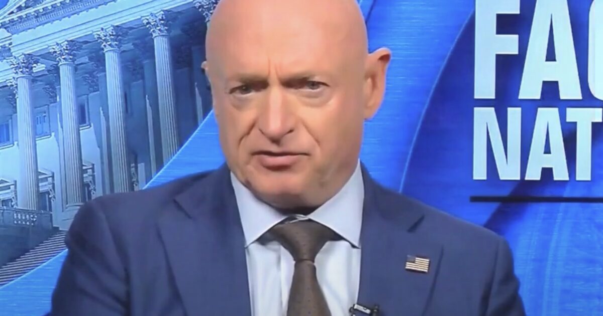 Dem Sen. Mark Kelly Says His Solution to Cost of Living Crisis is Raising Taxes (VIDEO)