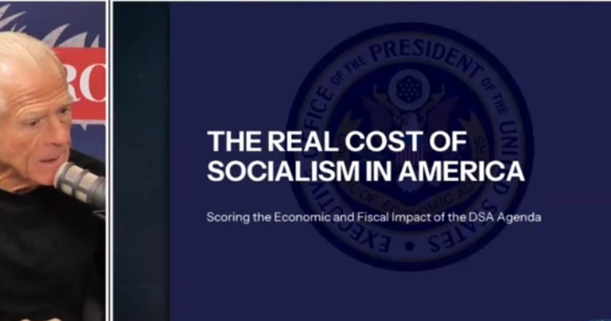War Room: Peter Navarro and Steve Bannon Blast Democratic Socialists of America – “The Only Thing They do is Engineer a Massive Transfer of Wealth” (VIDEO)